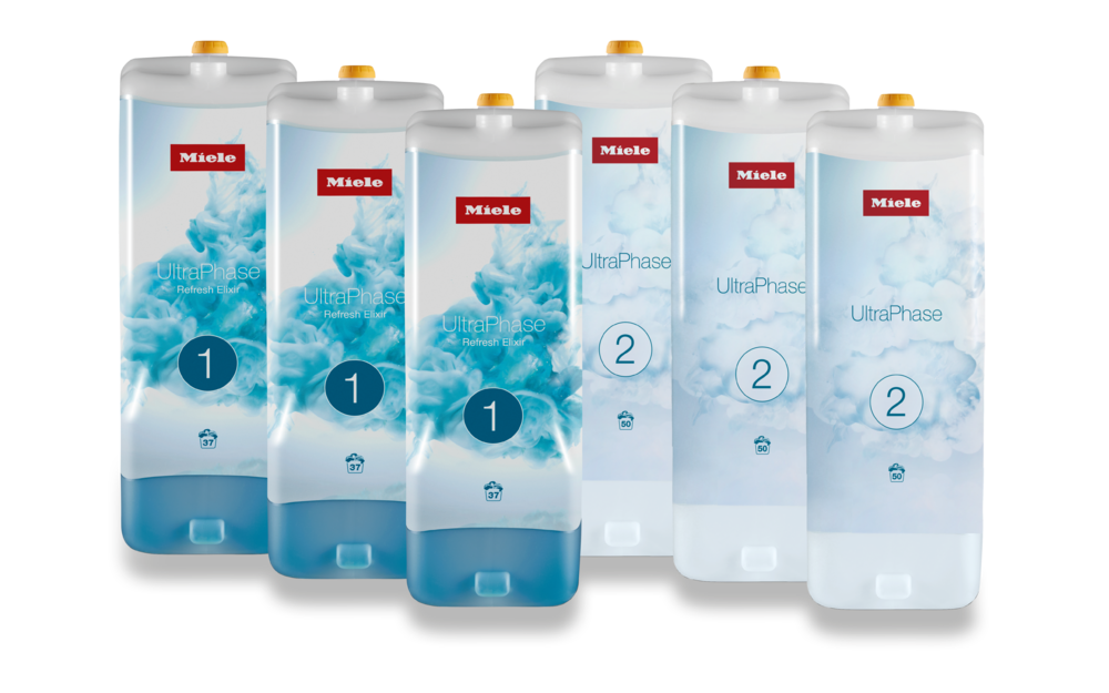 Набор картриджей для стирки UltraPhase Refresh Elixir (6 шт) Miele купить в Сочи | Всегда в наличии! | Артикул 11615140 | Официальный сайт