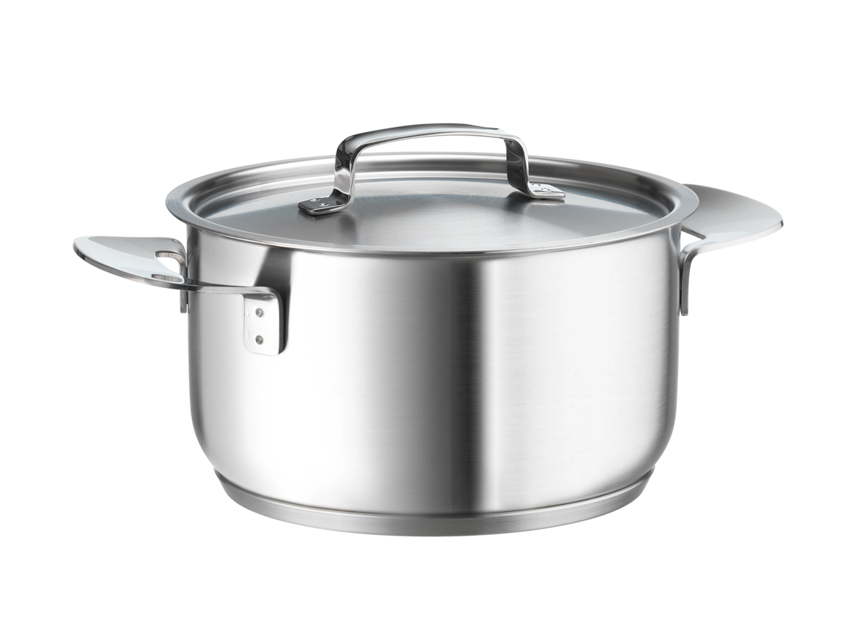 Кастрюля All Steel 24 см 6 л KMKT 2460-2 Miele купить в Сочи | Всегда в наличии! | Артикул 11945230 | Официальный сайт