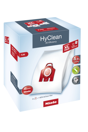 Комплект мешков пылесборников Allergy XL Pack 2 HyClean FJM + фильтр HA 50 Miele купить в Сочи | Всегда в наличии! | Артикул 10632910 | Официальный сайт